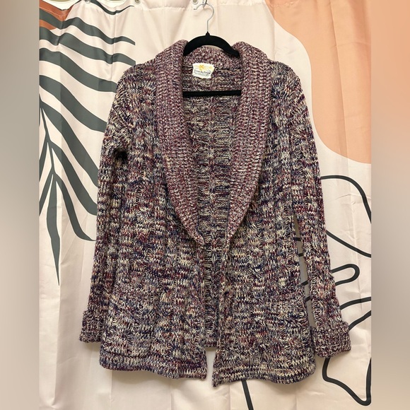 Vintage Women's Multicolor Knit Sweater - Picture 2 of 4